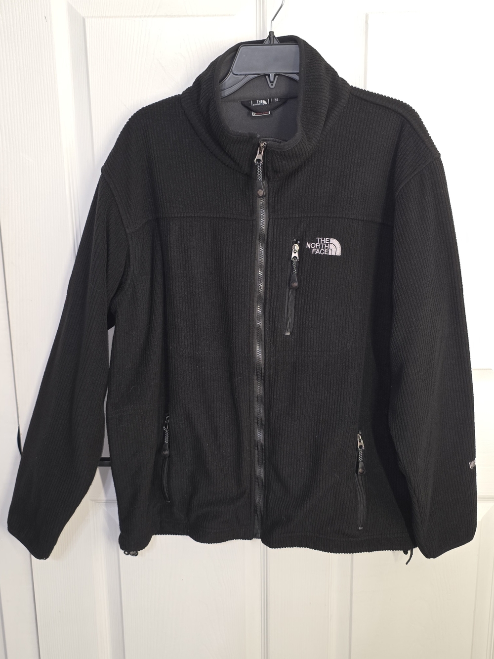 The North Face Textured Rib Knit Fleece Jacket
